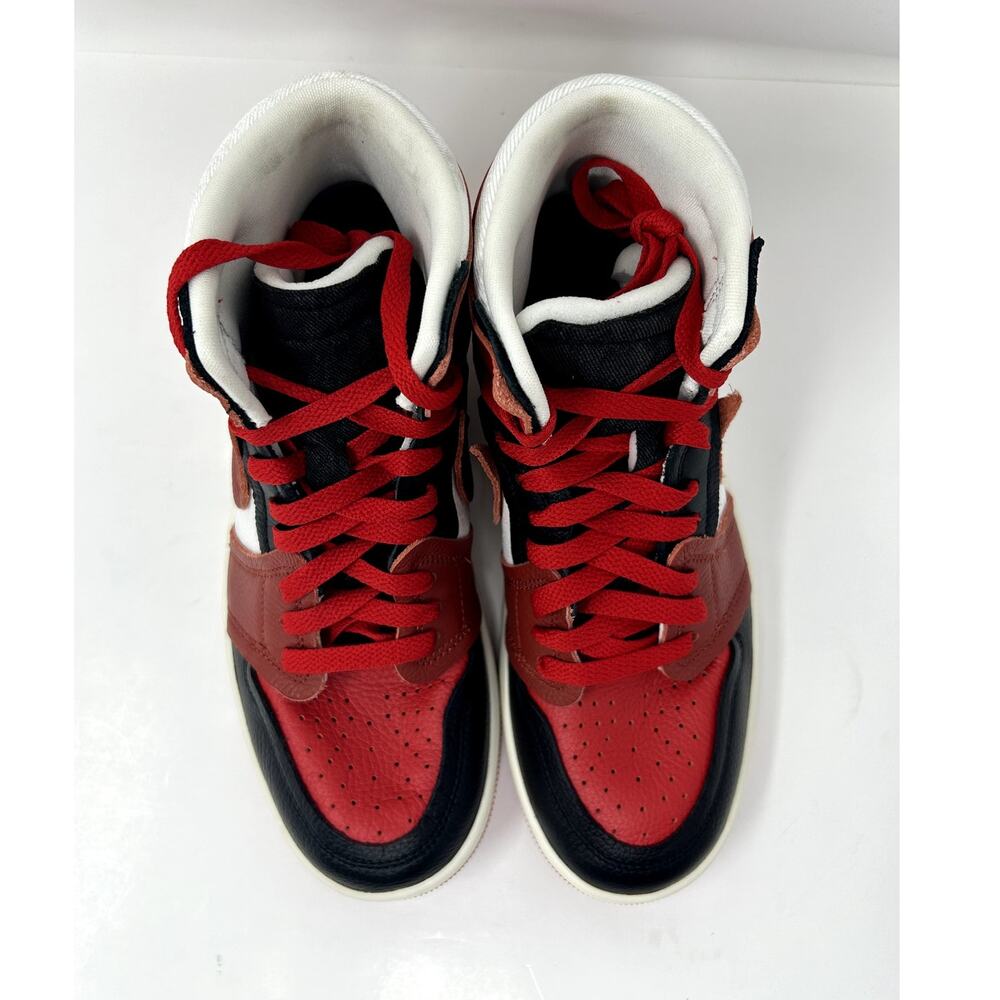 NIKE Air Jordan 1 High Method of Make Women's Shoes Sport RED/Black Size 8 - Picture 4 of 10